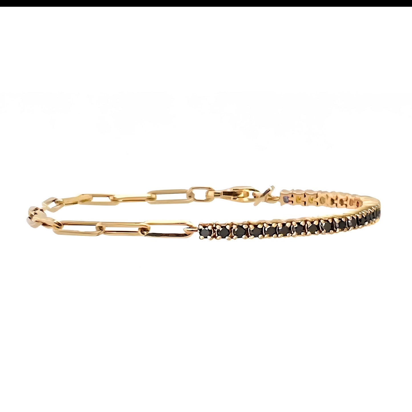 Radiate Opulence: Luxury Cubic Zirconia Gold Tennis Bracelets - The Epitome of Elegance